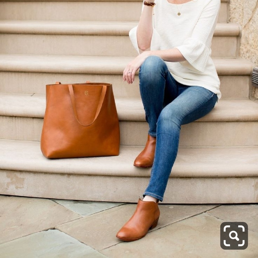 Sam Edelman Petty Leather Ankle Boots NWOT